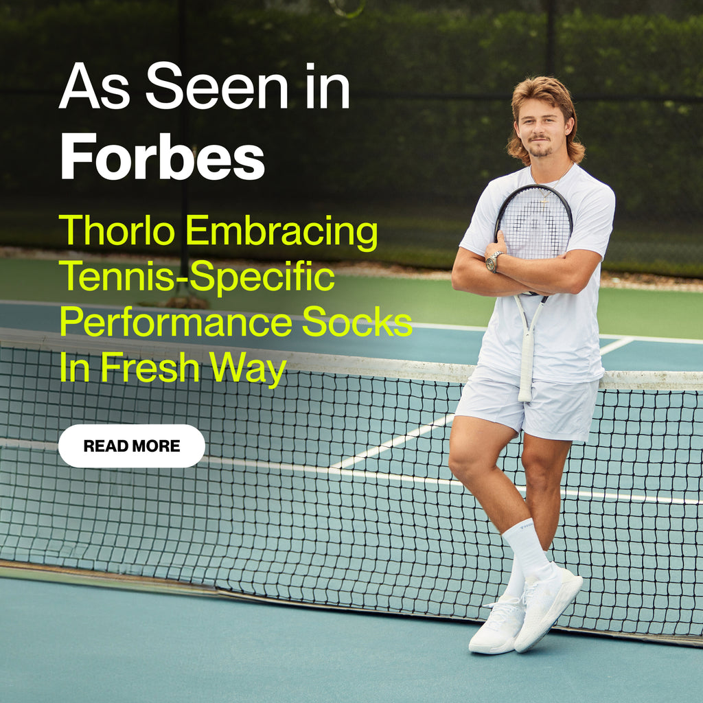 Thorlo Embracing Tennis-Specific Performance Socks In Fresh Way