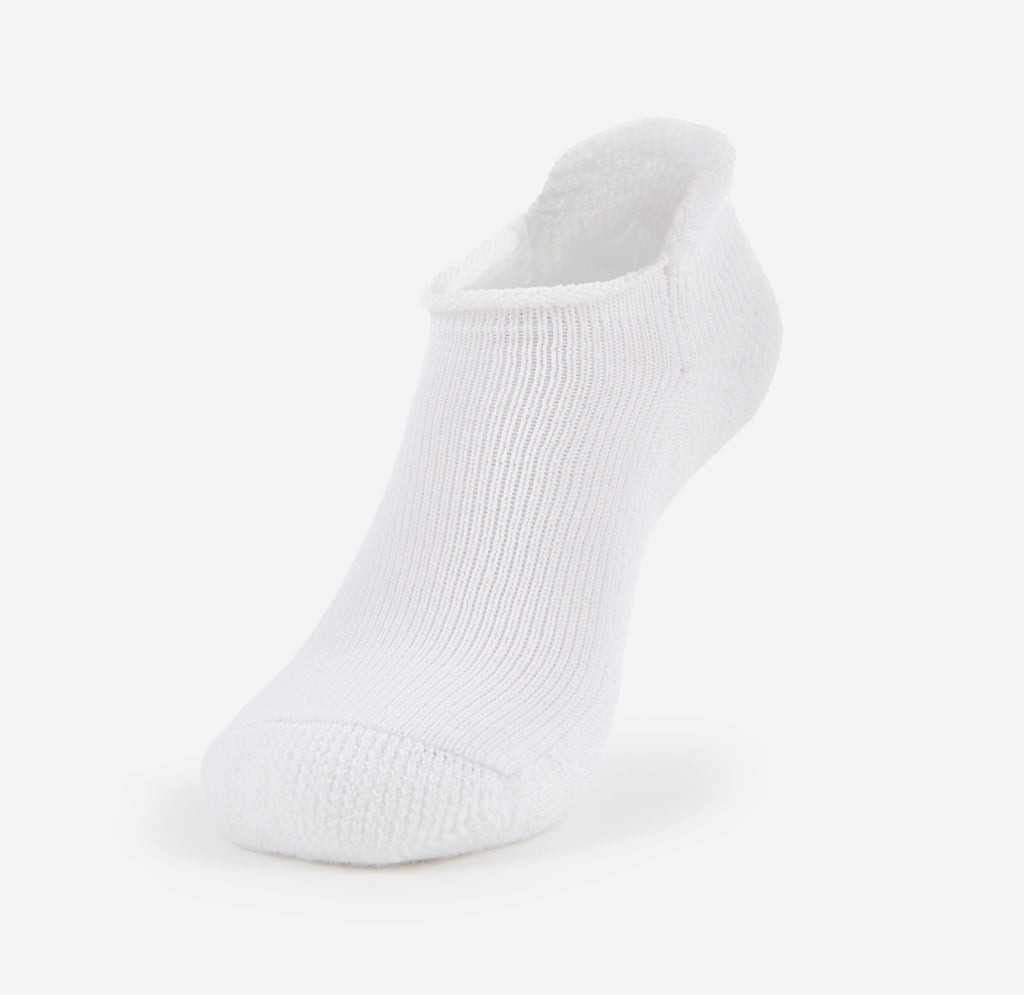 Thorlo Moderate Cushion Rolltop Golf Socks | #color_white