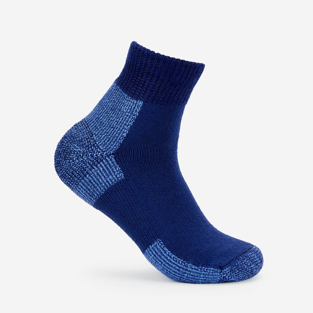 Thorlo Maximum Cushion Ankle Running Socks | #color_Navy