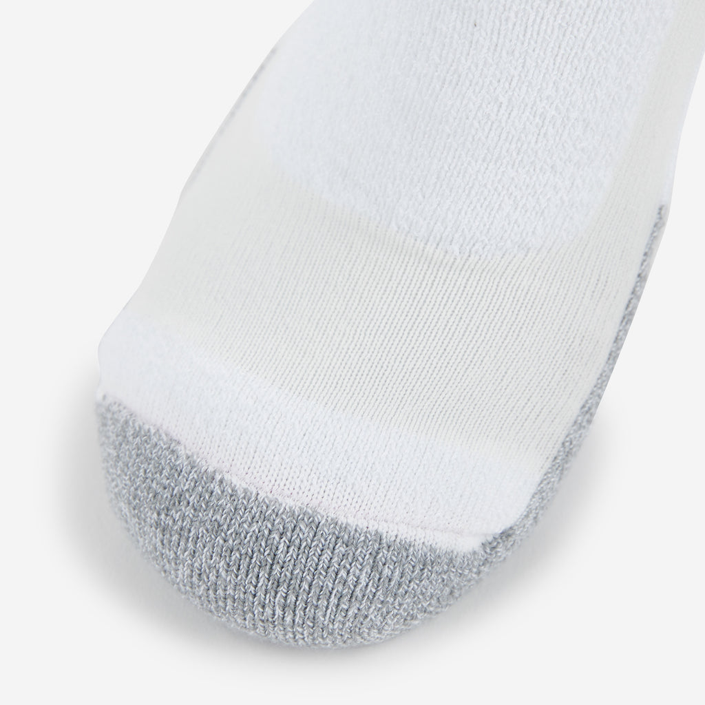 Thorlo Women's Light Cushion Ankle Walking Socks | #color_white/platinum