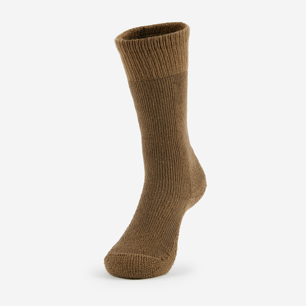 Thorlo Maximum Cushion Over-Calf Military Socks (3 Pairs) | #color_coyote brown