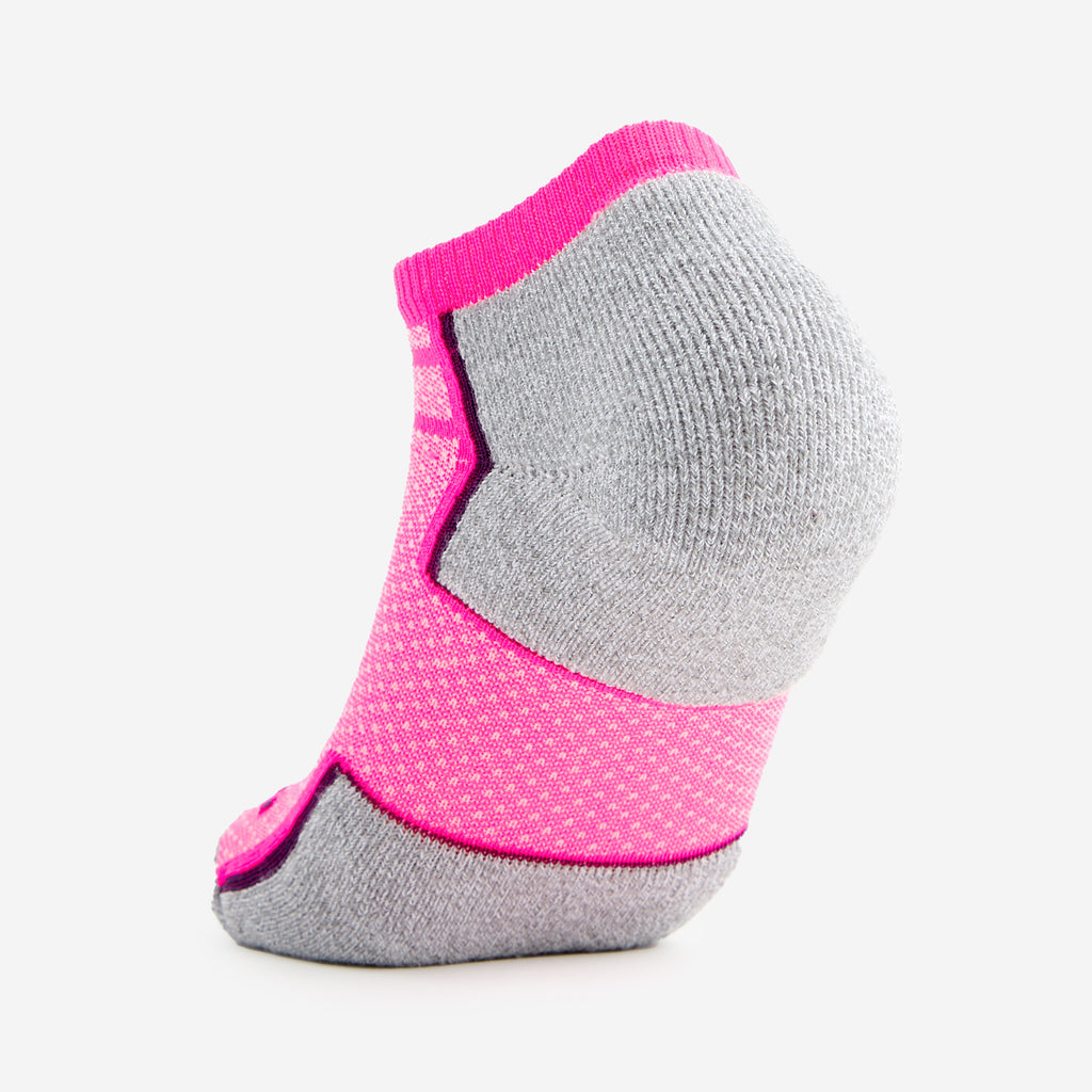 New Balance x Thorlo - Maximum Cushion Low Cut Running Socks | #color_ electric pink