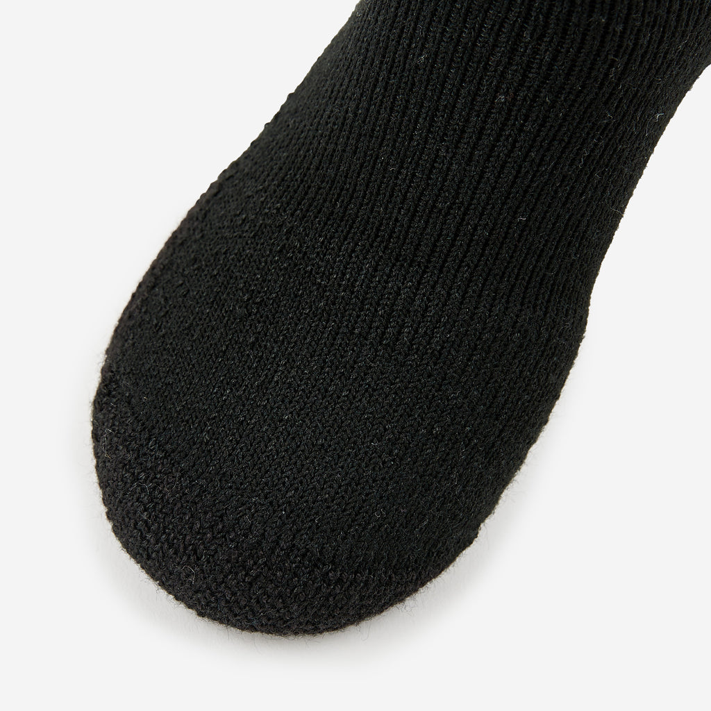 Thorlo Maximum Cushion Rolltop Tennis Socks | #color_black