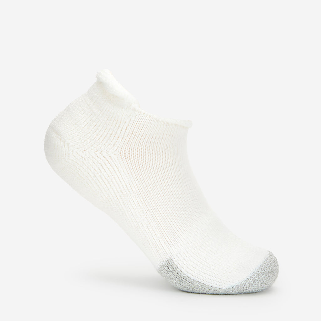 Thorlo Maximum Cushion Rolltop Tennis Socks (3 Pairs) | #color_white