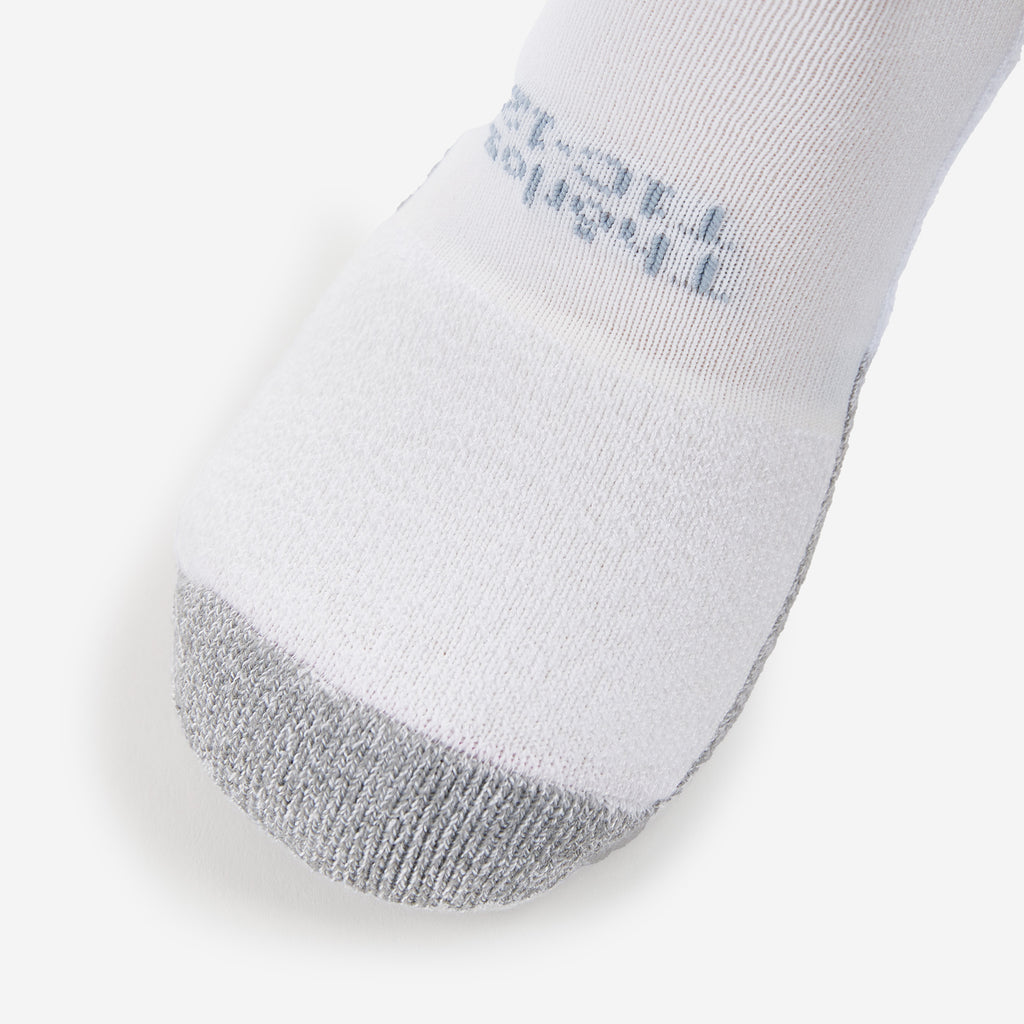 Thorlo Light Cushion Crew Tennis Socks | #color_white