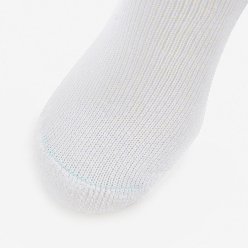 Thorlo Moderate Cushion Crew Work Socks | #color_white