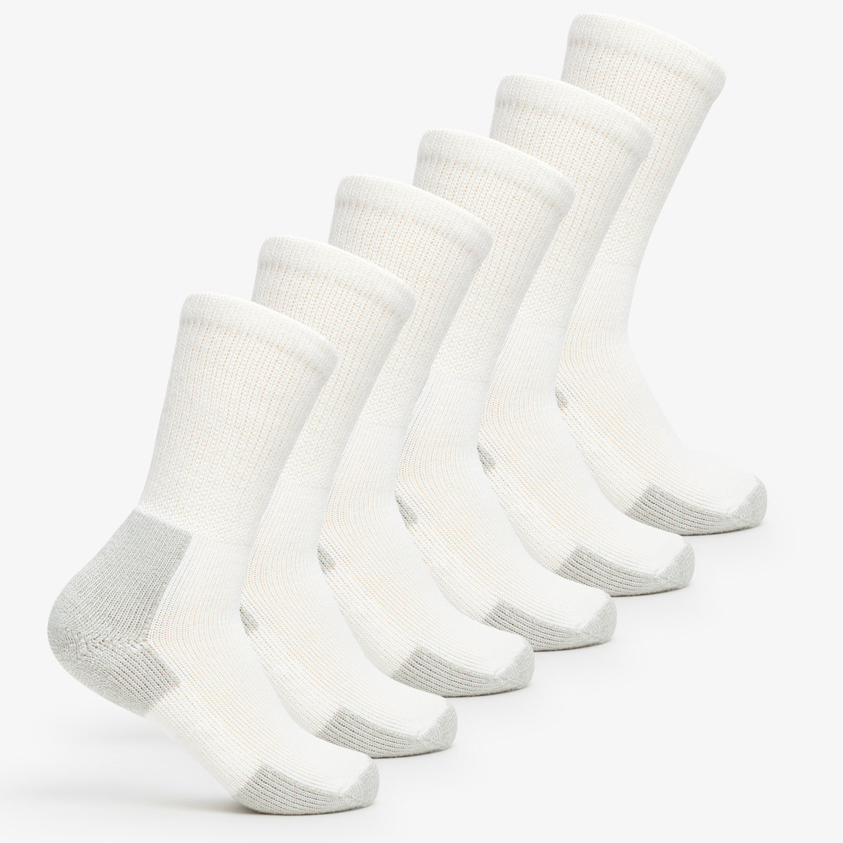 Maximum Cushion Crew Running Socks (6 Pack) Thorlo