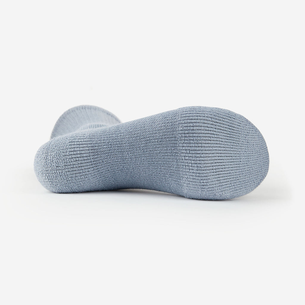 Thorlo Men's Moderate Cushion Crew Diabetic Socks | #color_soft_blue