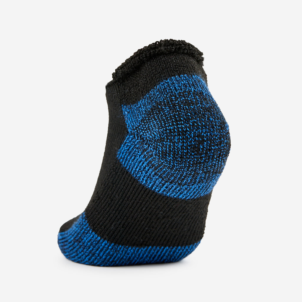 Thorlo Maximum Cushion Rolltop Running Socks | #color_black/blue
