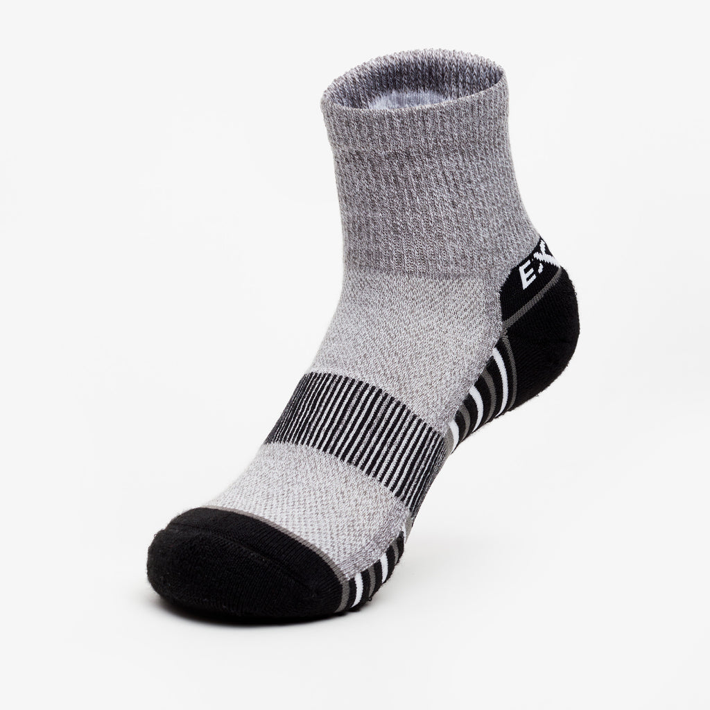 Thorlo Experia GREEN Assorted Length Socks (4 Pairs) | #color_black
