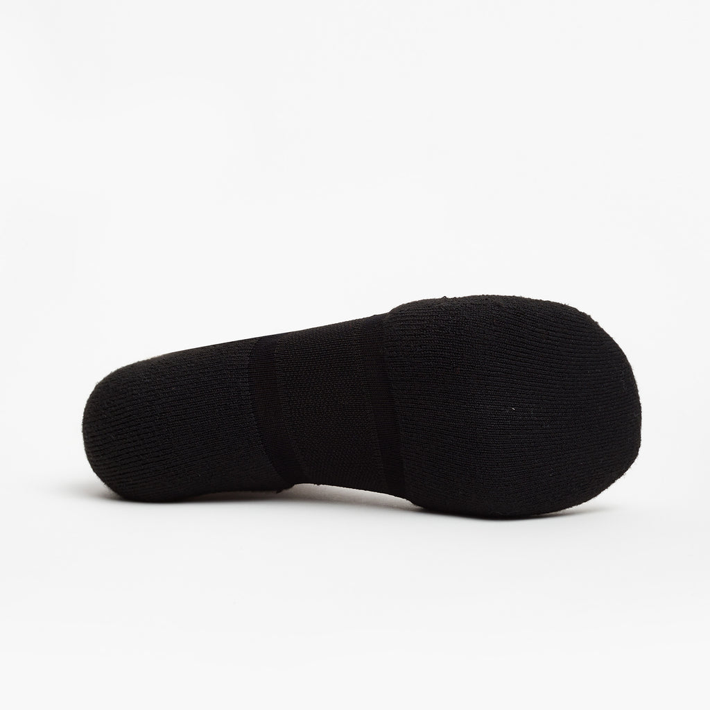 Thorlo Experia TECHFIT Light Cushion Ankle Socks | #color_black on black