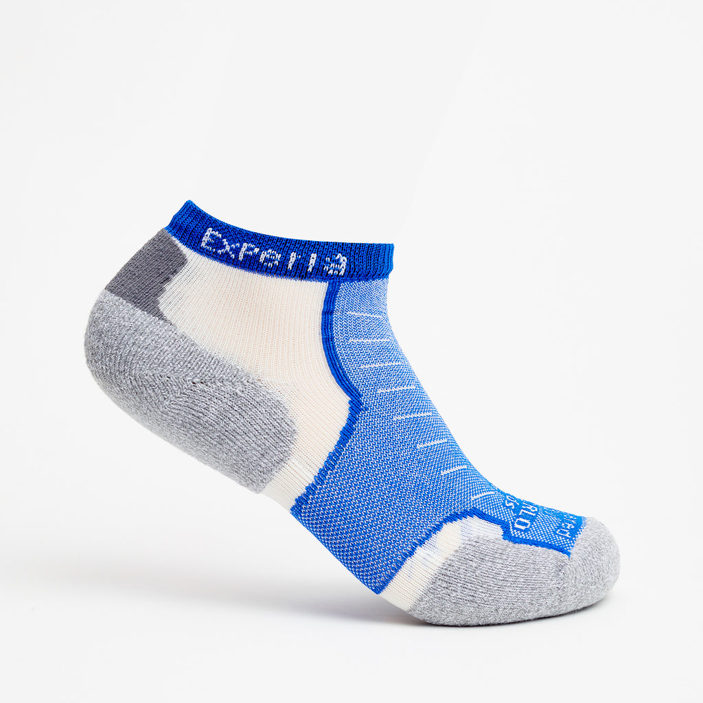 Thorlo Experia TECHFIT Light Cushion Low-Cut Socks | #color_royal blue