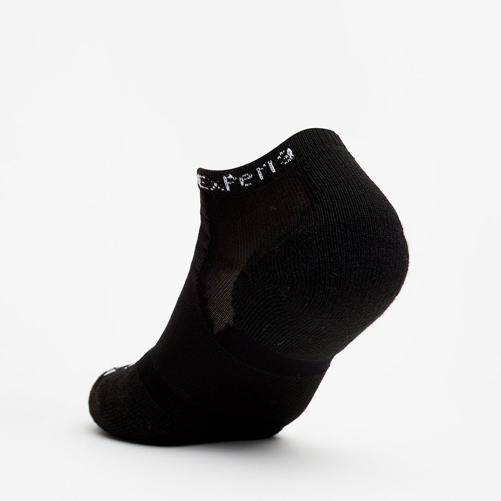 Thorlo Experia TECHFIT Light Cushion Low-Cut Fitness Socks (3 Pairs) | #color_black on black