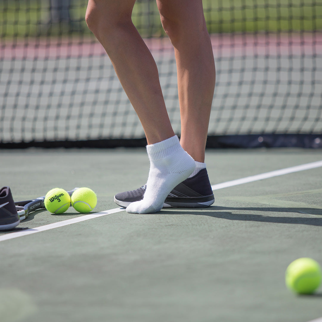 Maximum Cushion Ankle Tennis Socks (3 Pairs) | Thorlo