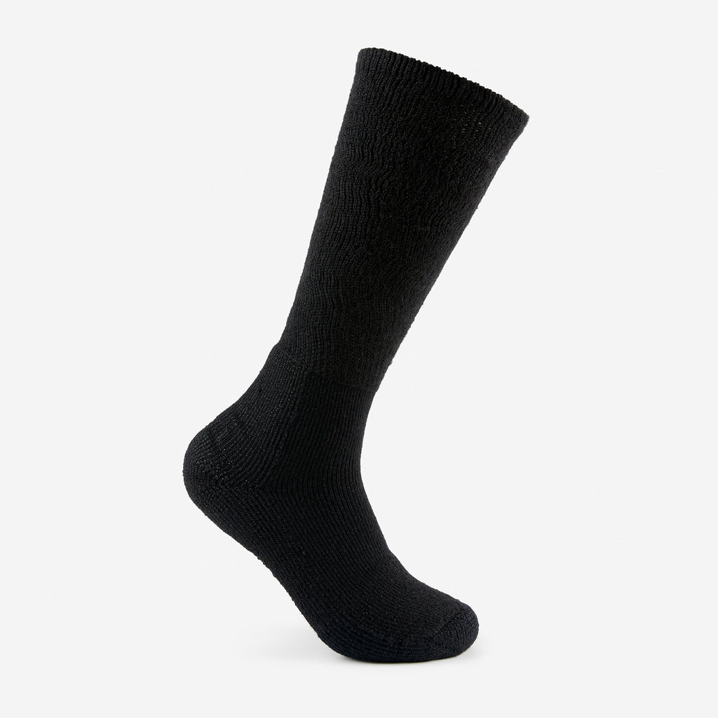 Thorlo Maximum Cushion Over-Calf Basketball Socks | #color_black