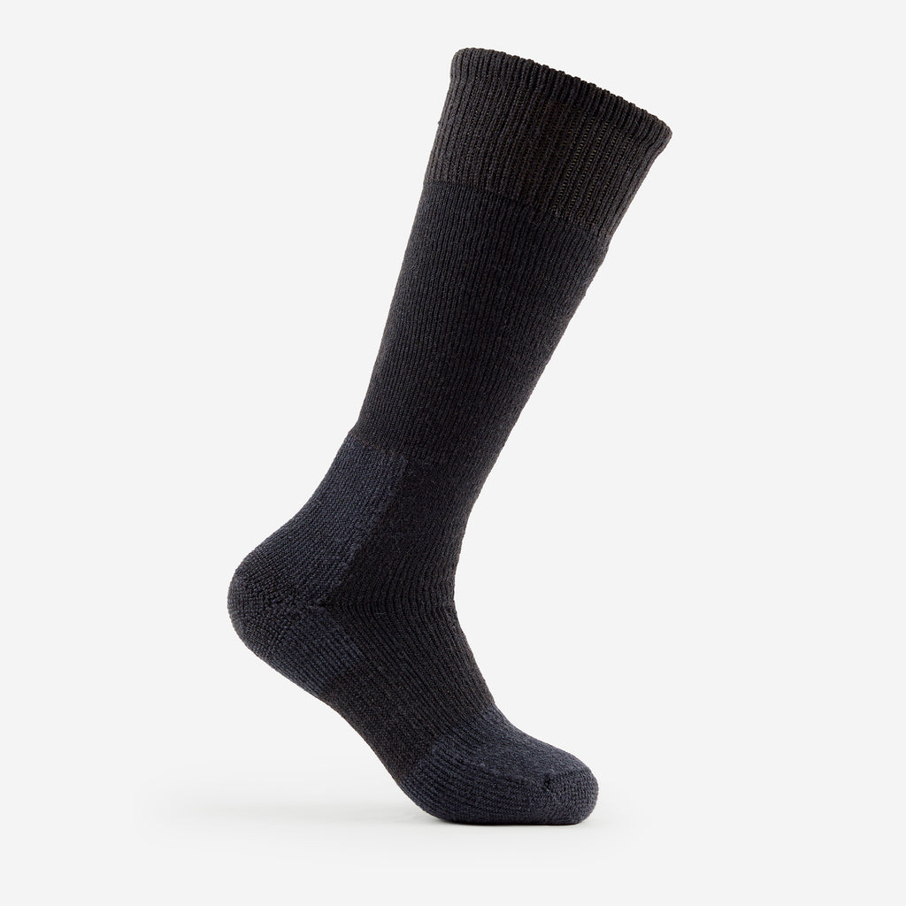 Thorlo Maximum Cushion Over-Calf Extreme Cold Socks | #color_black