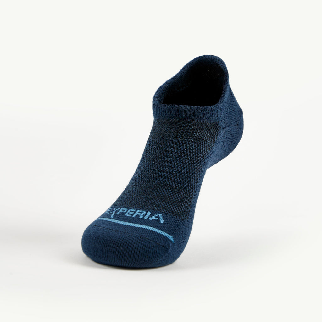 Thorlo Experia GREEN No-Show Liner Socks | #color_Navy