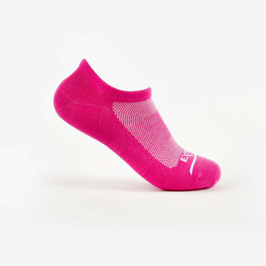 Thorlo Experia GREEN No-Show Liner Socks | #color_Orchid