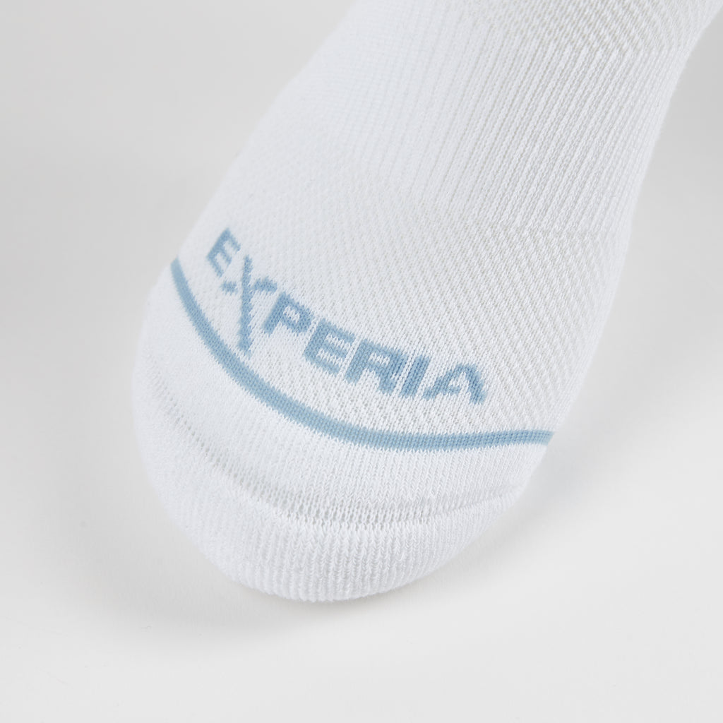 Thorlo Experia GREEN Low-Cut Socks | #color_White