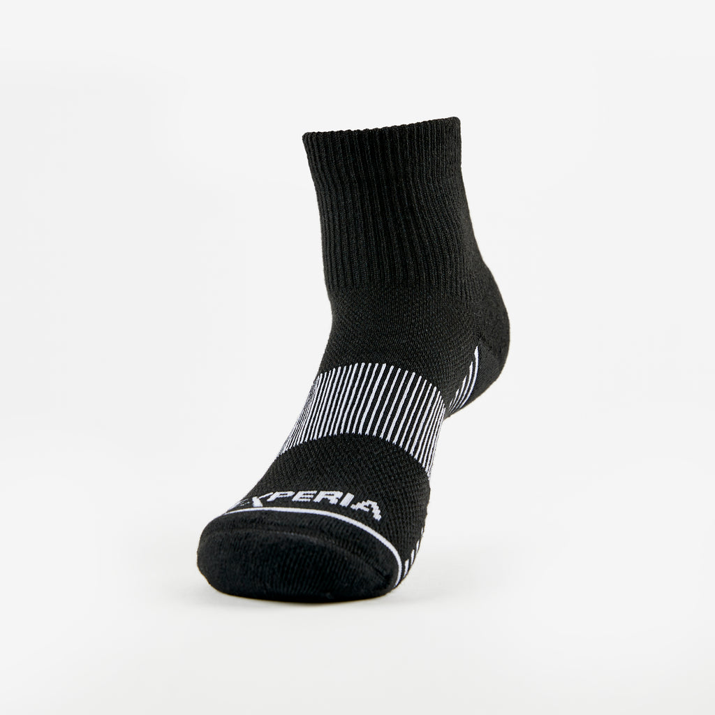 Thorlo Experia GREEN Ankle Socks | #color_Black