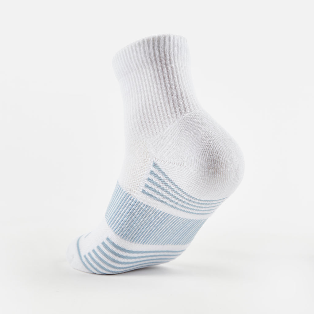 Thorlo Experia GREEN Ankle Socks | #color_White