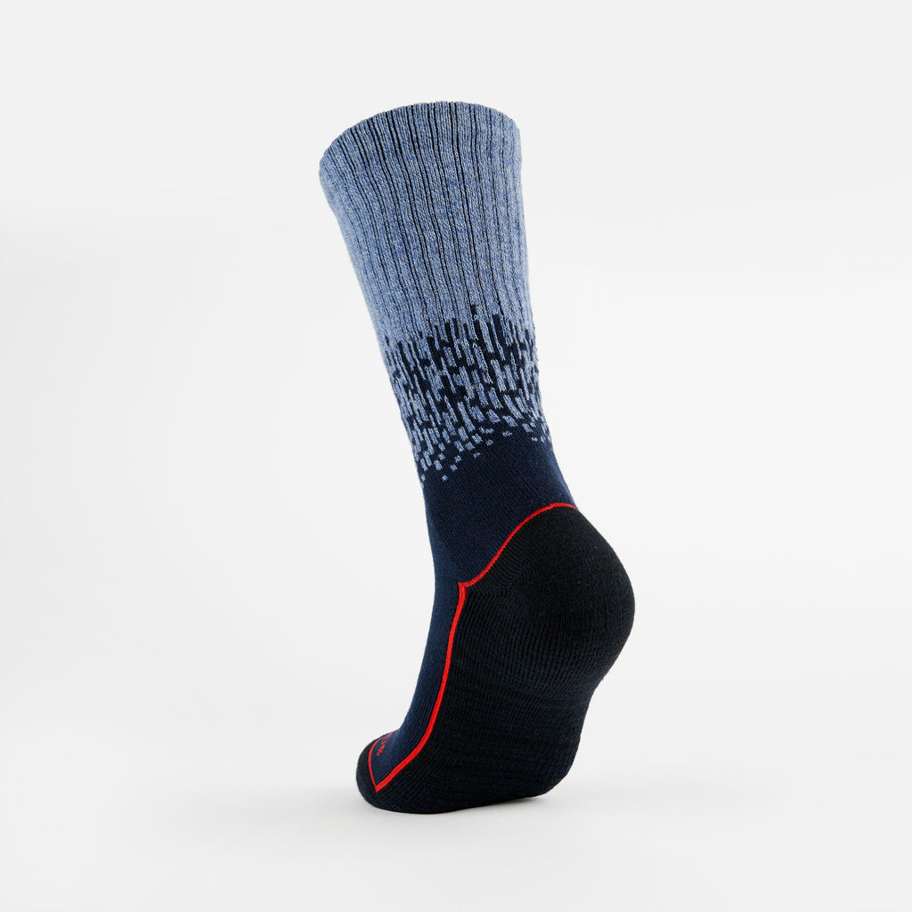 Thorlo Merino Wool Blend Crew Socks (3 Pairs Gift Set) | #color_Assorted Indigo