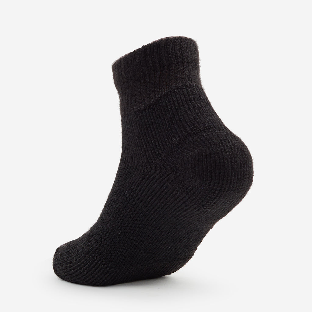 Thorlo Maximum Cushion Ankle Running Socks (3 Pairs) | #color_Black