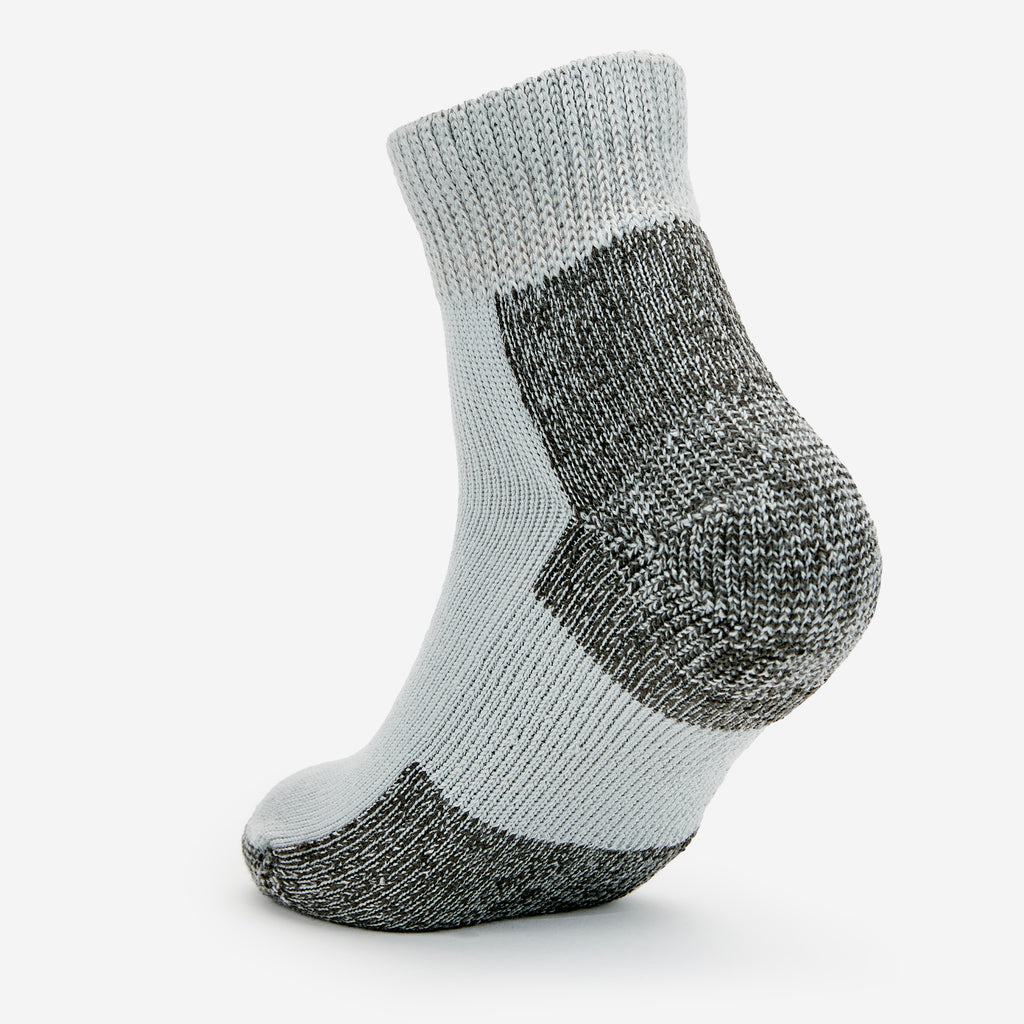 Thorlo Maximum Cushion Ankle Running Socks | #color_Cloud Grey