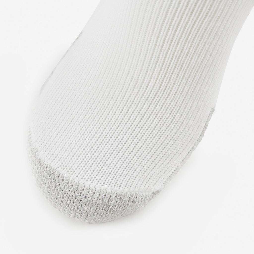 Thorlo Maximum Cushion Ankle Running Socks | #color_white/platinum