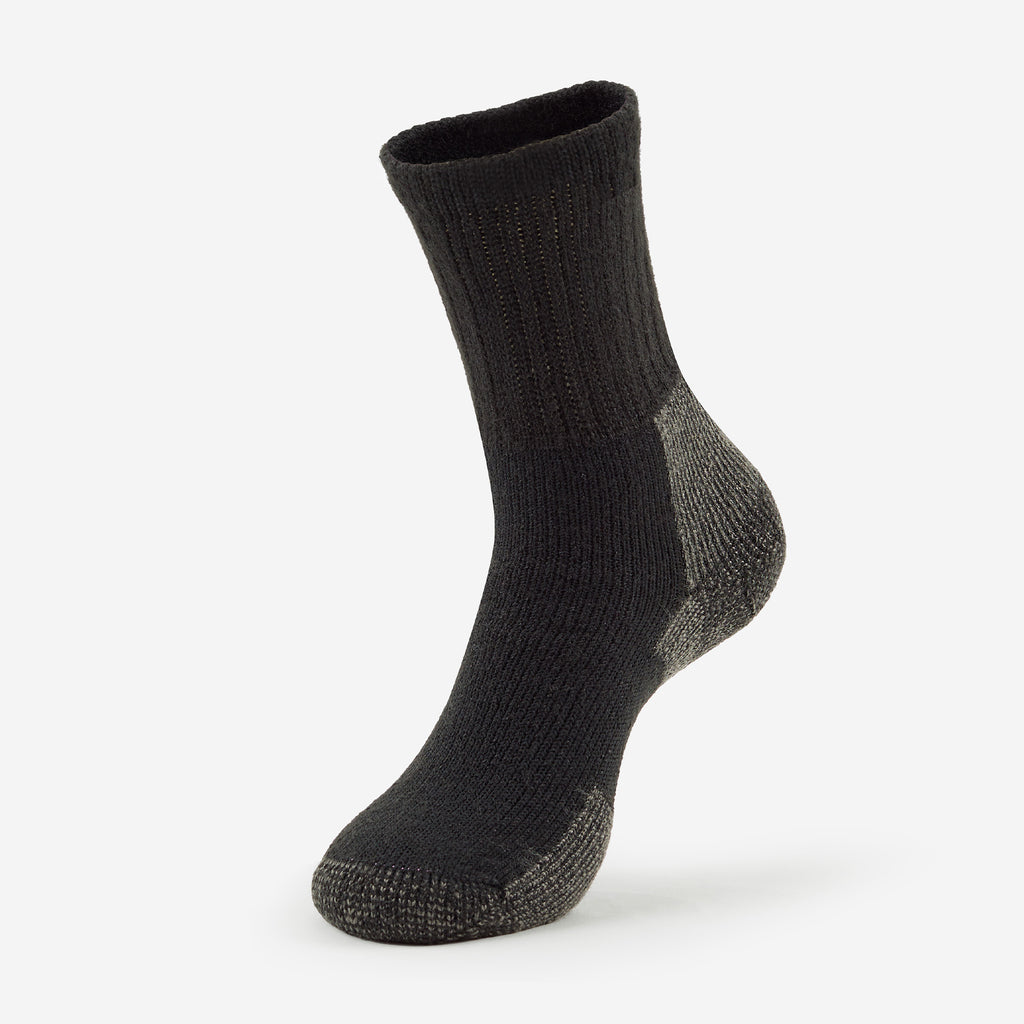 Thorlo Men's Maximum Cushion Crew Hiking Socks | #color_black