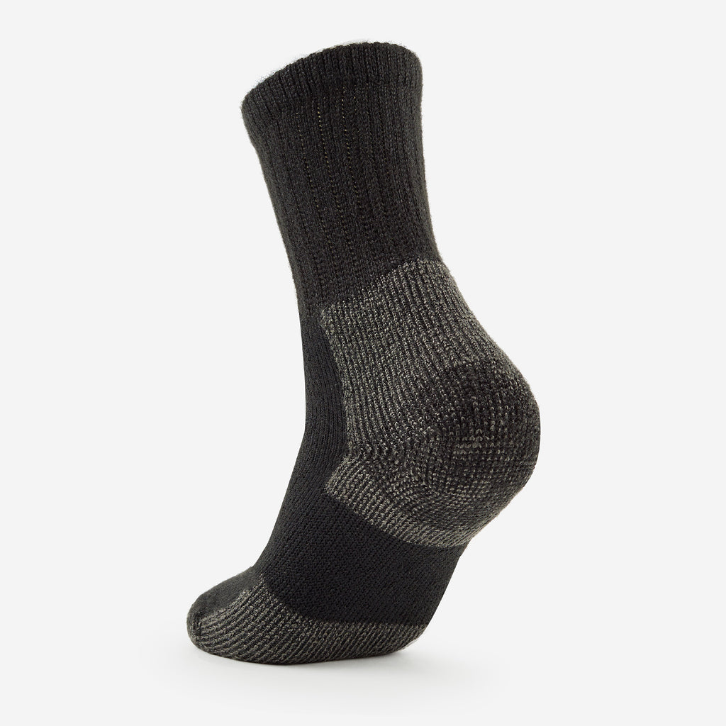 Thorlo Men's Maximum Cushion Crew Hiking Socks (3 Pairs) | #color_black