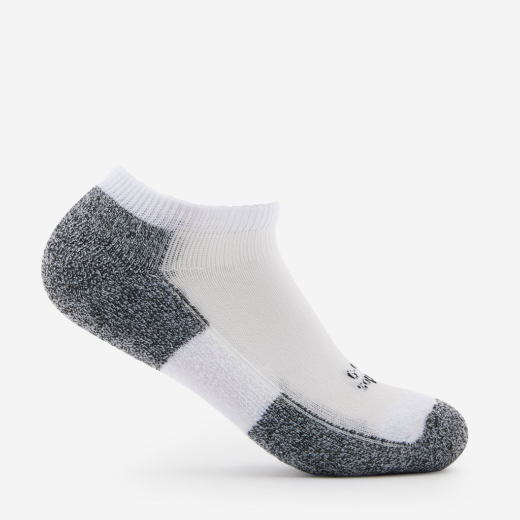 Thorlo Men's Light Cushion Low-Cut Running Socks | #color_white