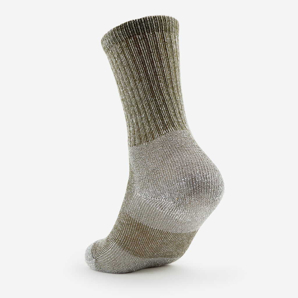 Thorlo Men's Moderate Cushion Crew Hiking Socks (3 Pairs) | #color_sage