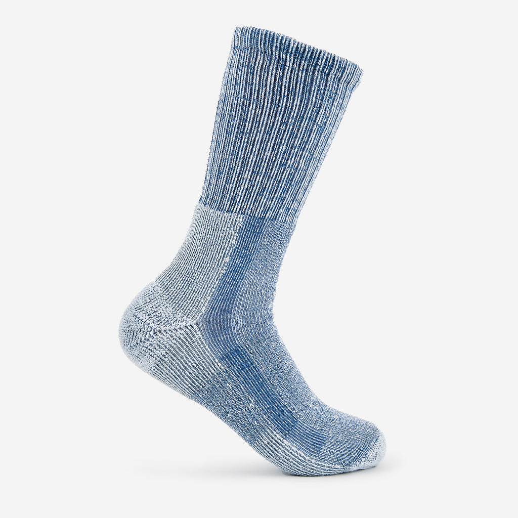 Thorlo Women's Moderate Cushion Crew Hiking Socks | #color_slate blue