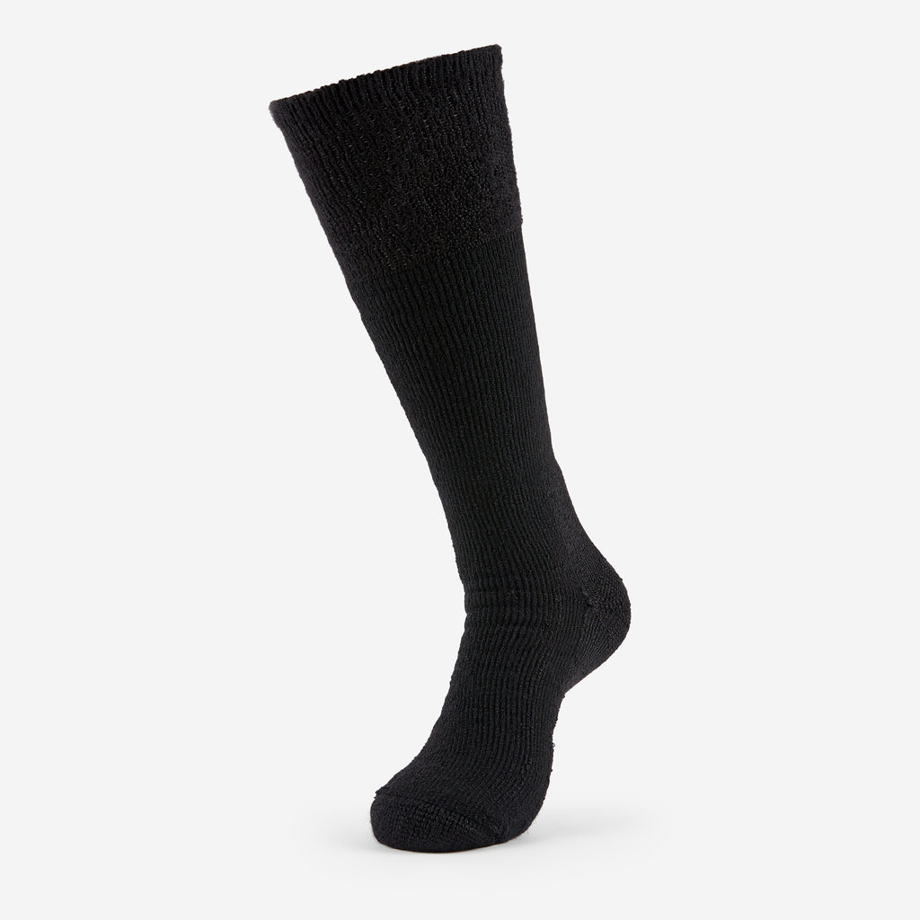 Thorlo Maximum Cushion Over-Calf Military Socks (6 Pairs) | #color_black