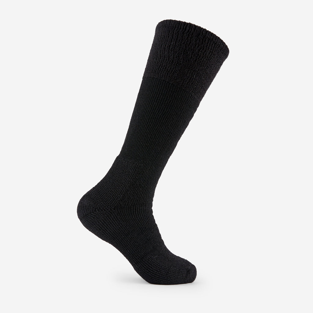 Thorlo Maximum Cushion Over-Calf Military Socks (6 Pairs) | #color_black