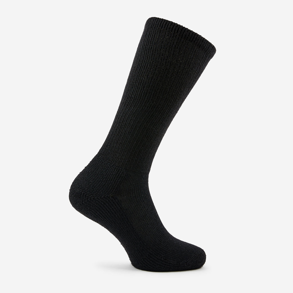 Thorlo Moderate Cushion Over-Calf Anti-Fatigue Military Socks | #color_black