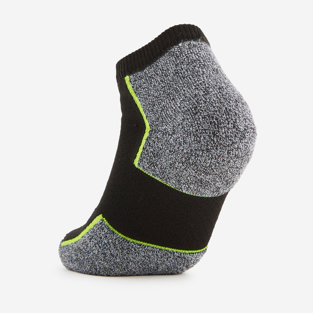 New Balance x Thorlo - Maximum Cushion Low Cut Running Socks | #color_ black