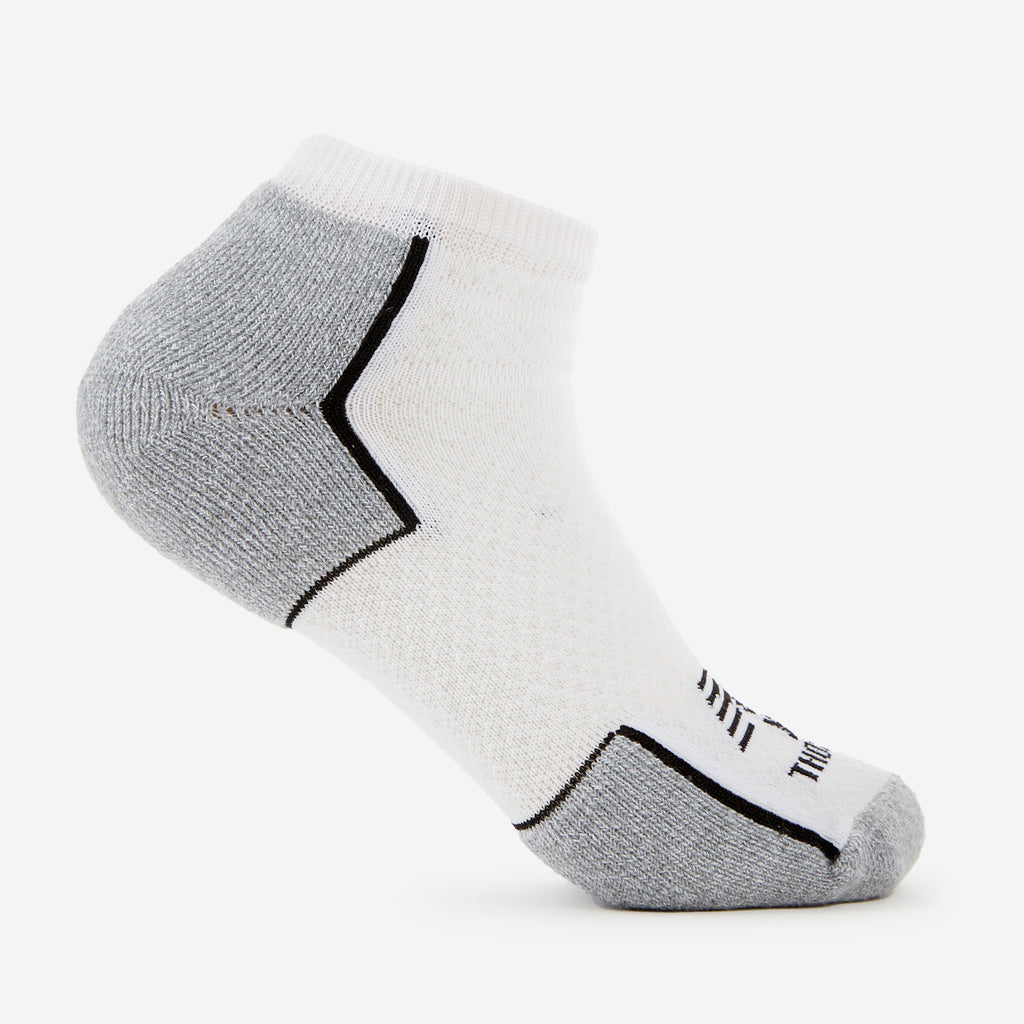 New Balance x Thorlo - Maximum Cushion Low Cut Running Socks | #color_ white