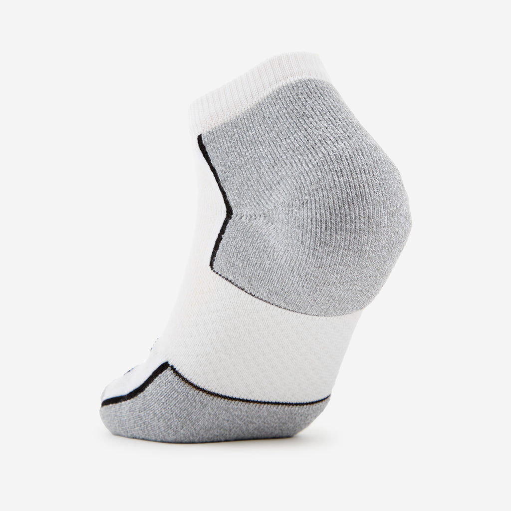 New Balance x Thorlo - Maximum Cushion Low Cut Running Socks | #color_ white