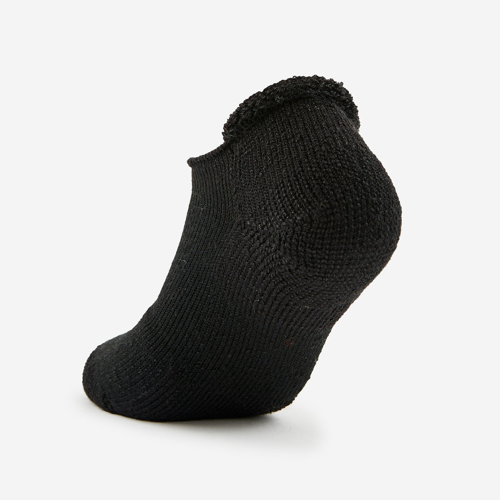 Thorlo Maximum Cushion Rolltop Tennis Socks | #color_black