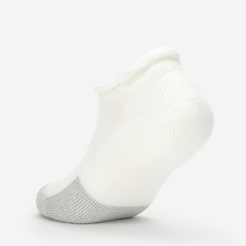 Thorlo Maximum Cushion Rolltop Tennis Socks | #color_white