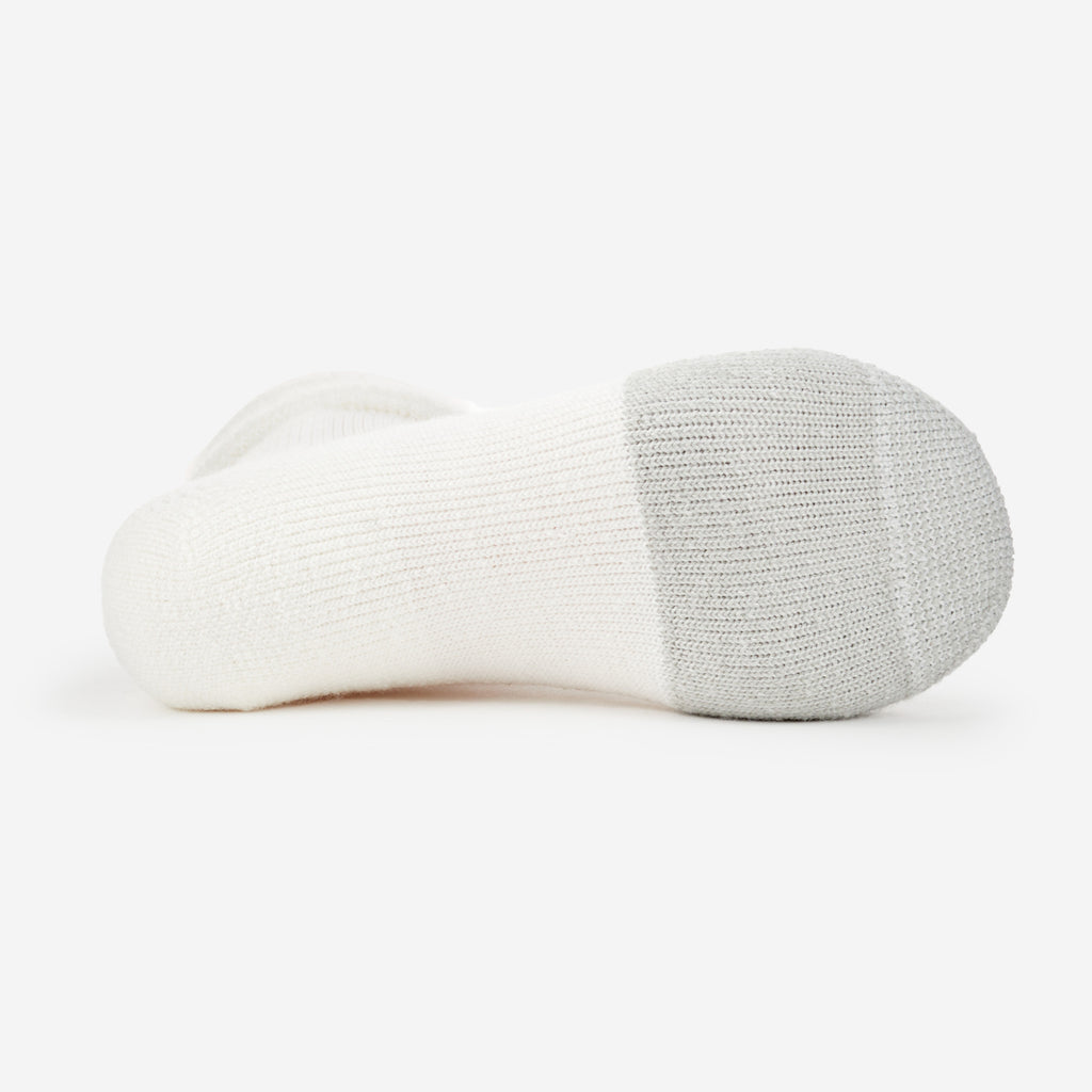 Thorlo Maximum Cushion Cuff Top Tennis Socks | #color_white