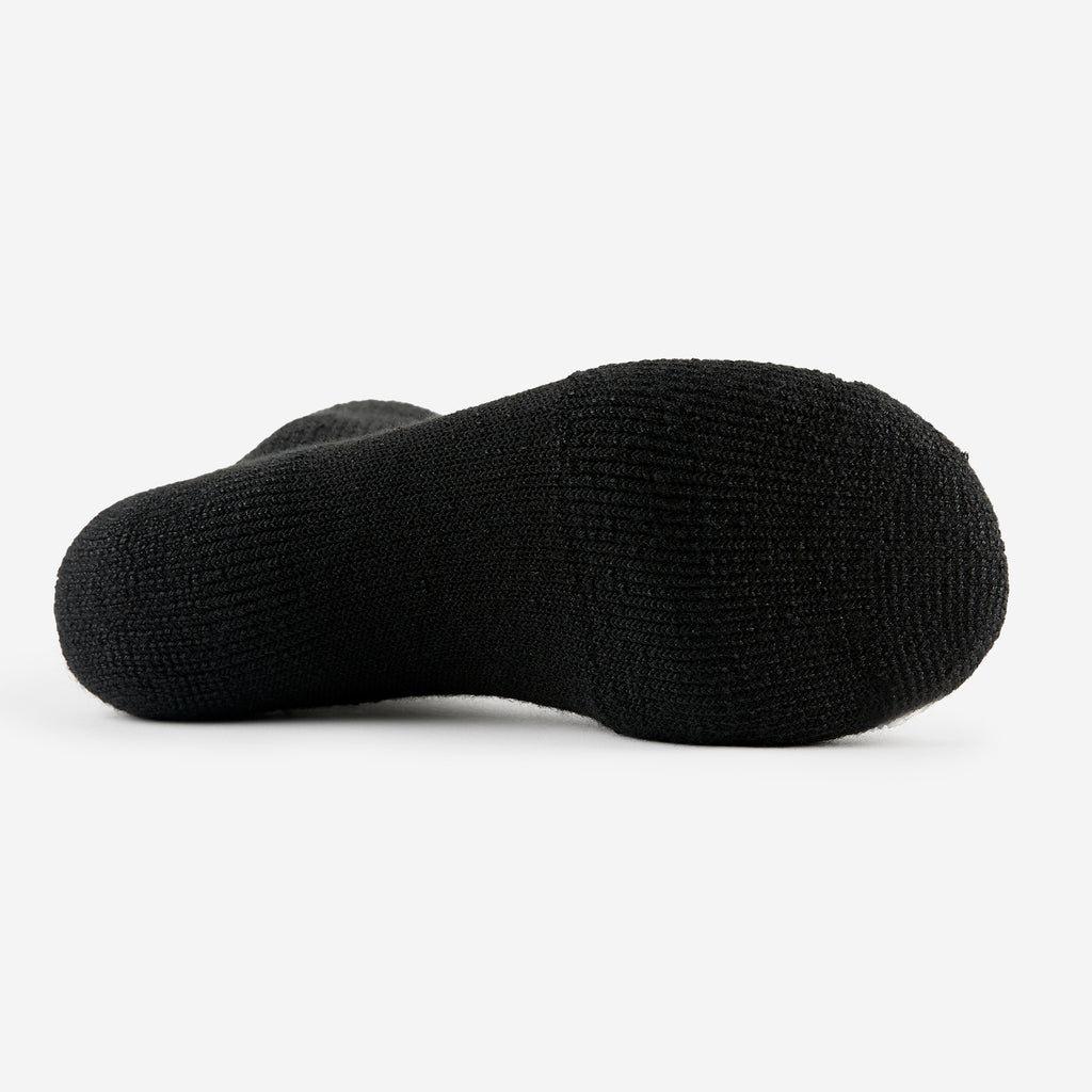 Thorlo Maximum Cushion Ankle Tennis Socks | #color_black