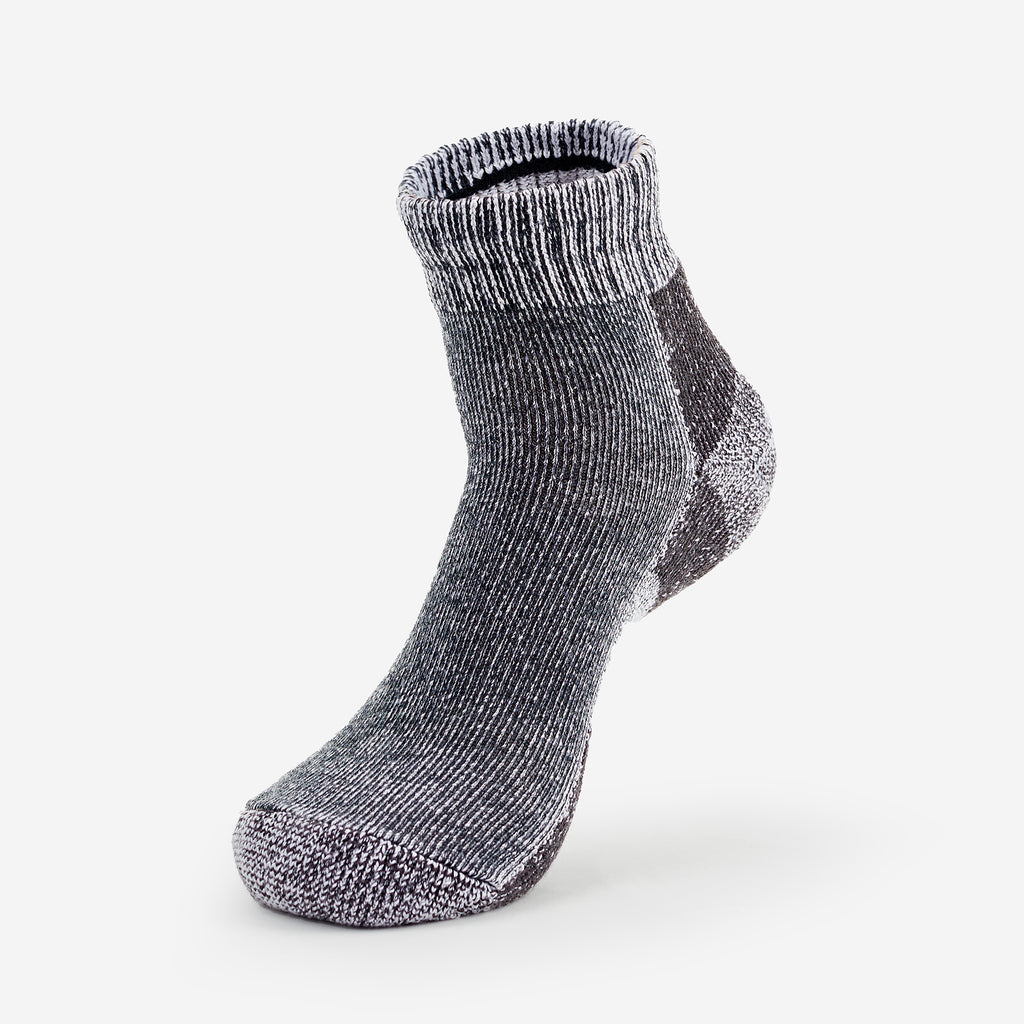 Thorlo Moderate Cushion Ankle Trail Running Socks | #color_charcoal