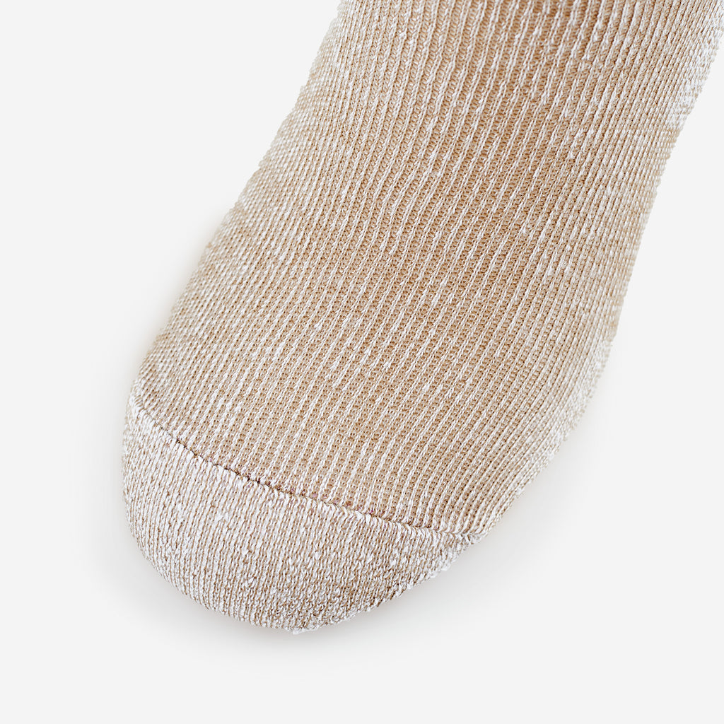 Thorlo Light Cushion Over-Calf Western Boot Socks | #color_cornstalk brown