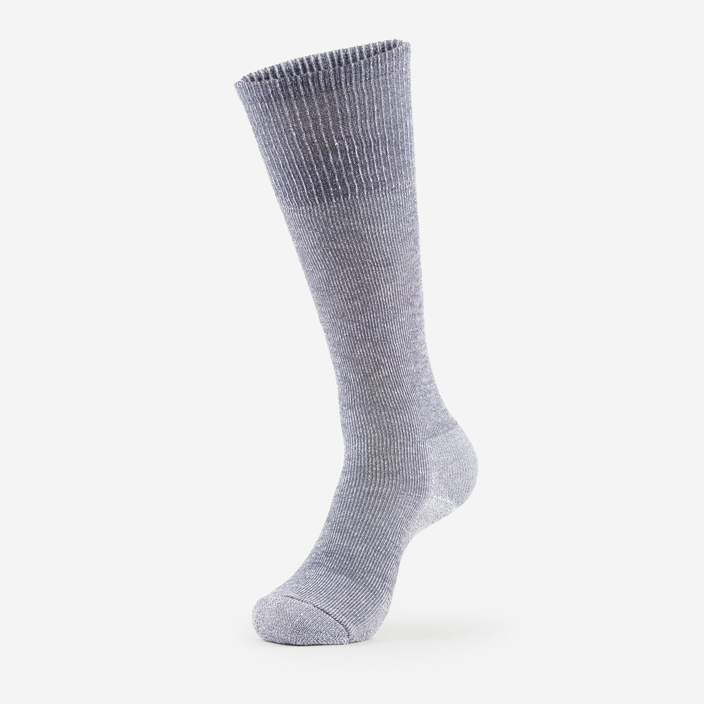 Thorlo Light Cushion Over-Calf Ultra-Light Hiking Socks | #color_quarry grey