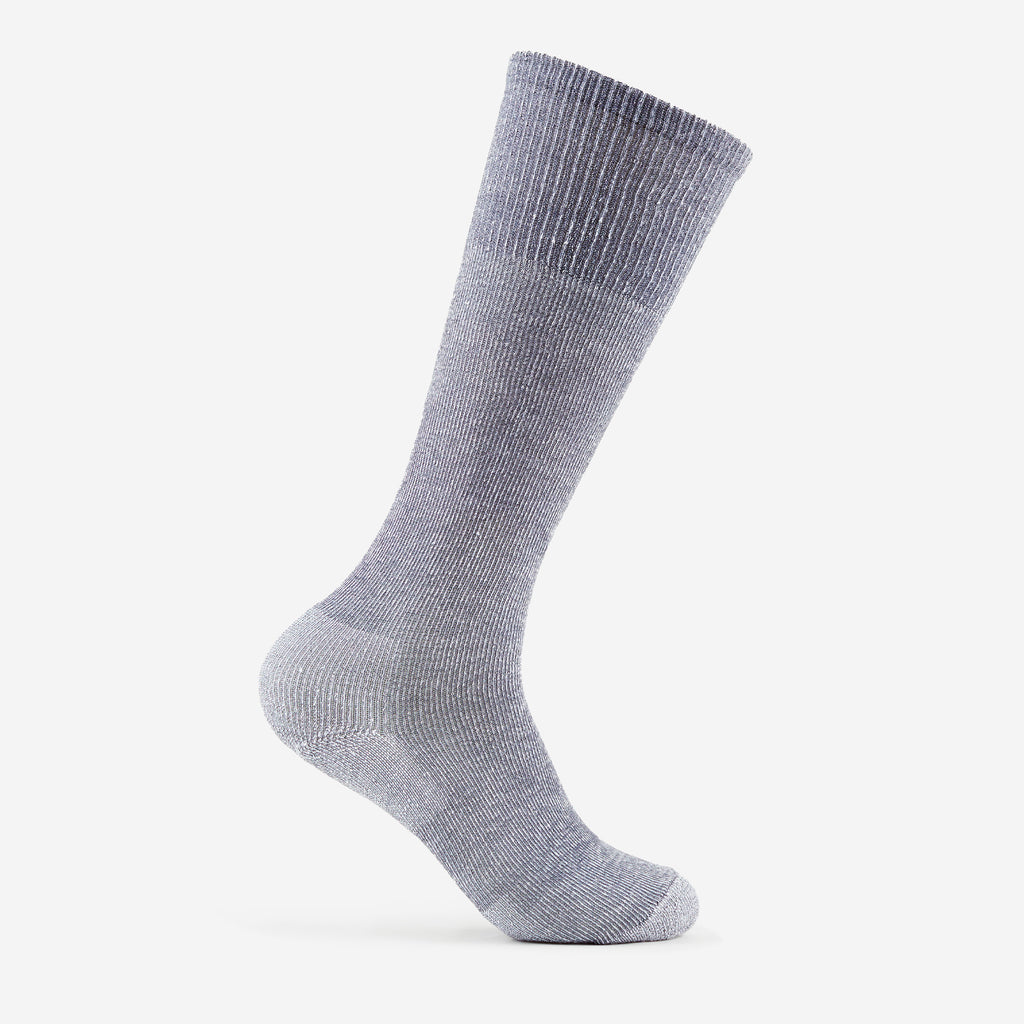 Thorlo Light Cushion Over-Calf Ultra-Light Hiking Socks | #color_quarry grey