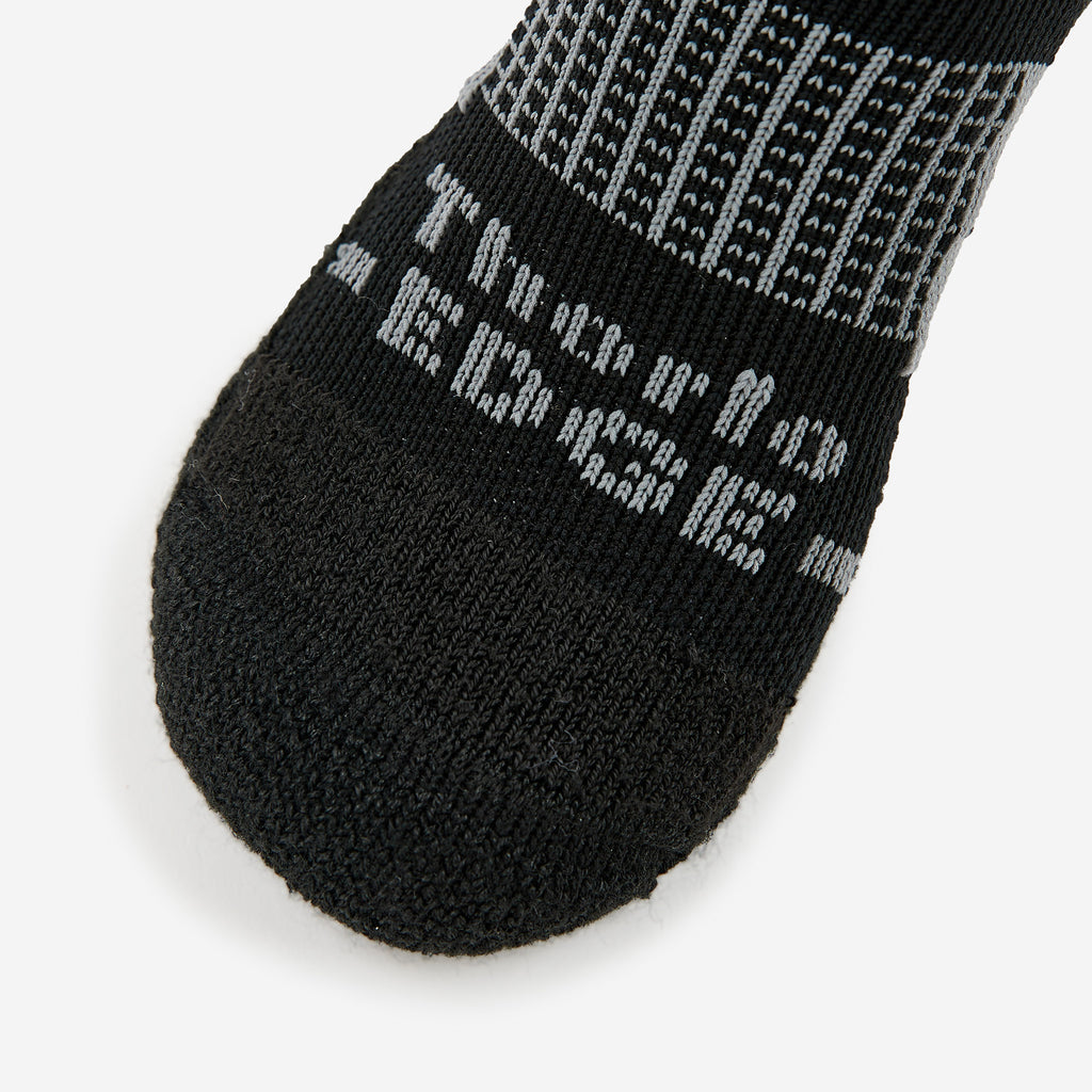 Thorlo Moderate Cushion Low-Cut Tennis Socks | #color_Black/Grey
