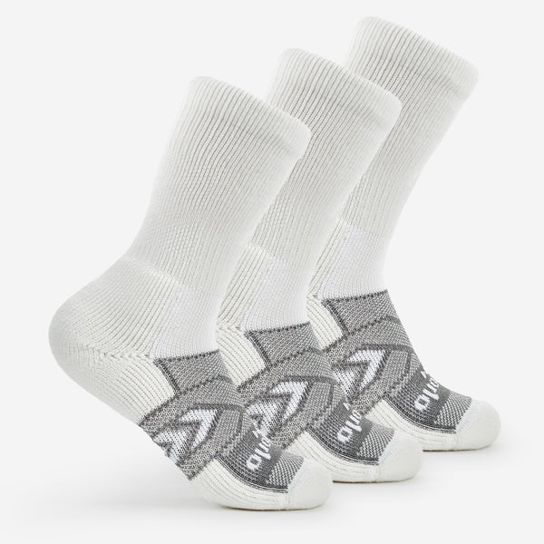 Thorlos Moderate Padded Work Crew - Calze Unisex Da Lavoro Con Imbottitura Rinforzata - Antivescica E Assorbi Umidità, Per Stivali
